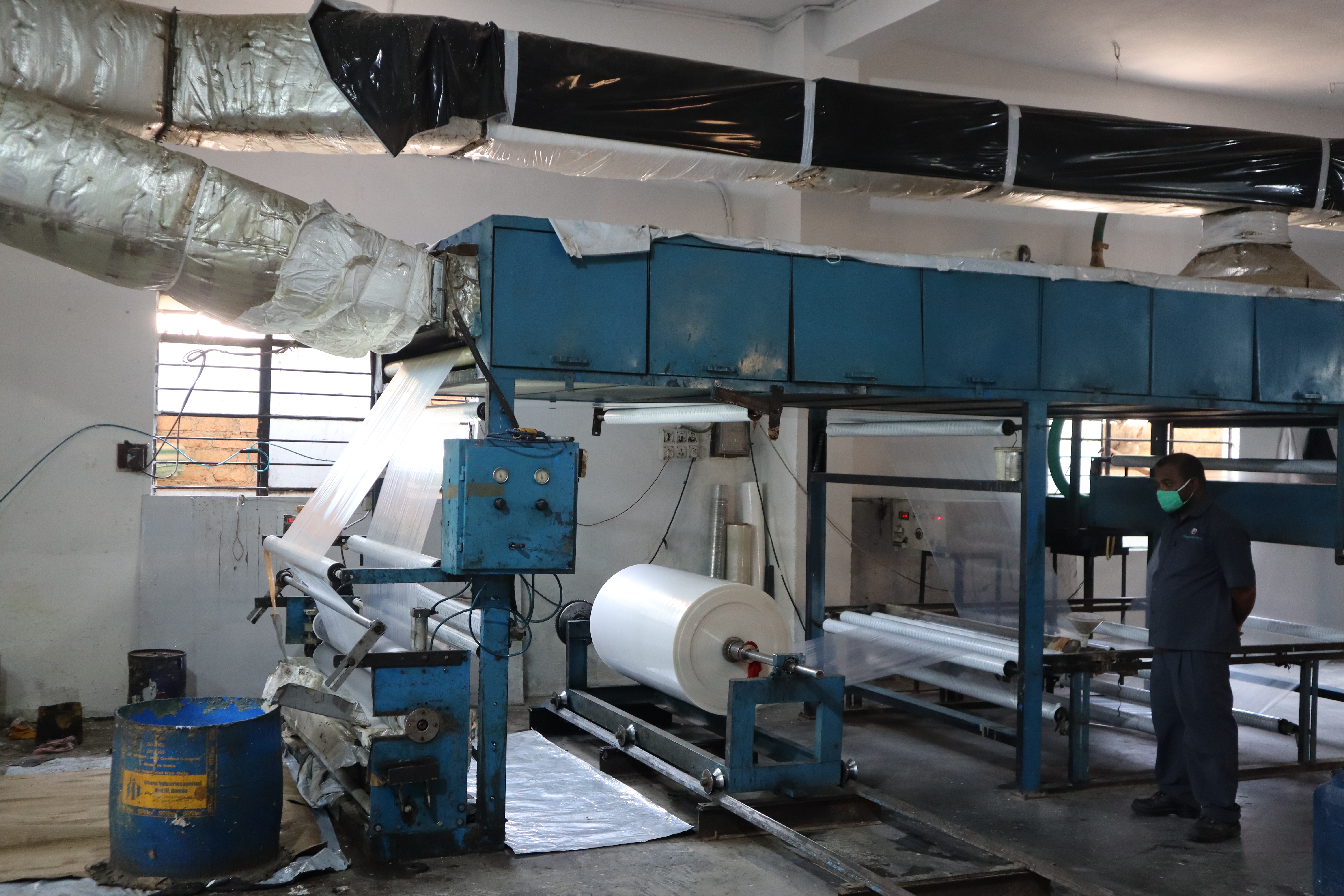 Adhesive Coating Line at work 1